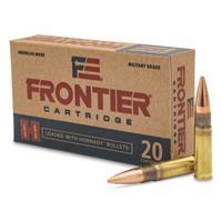 Hornady Frontier Cartridge, .300 AAC Blackout, FMJ, 125 Grain, 20 Rounds 090255713978