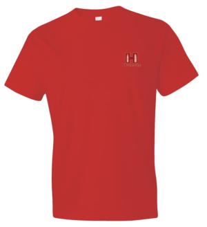 Hornady Cotton Short Sleeve T-Shirt - Men's, Red, Medium, 99601M 090255721959