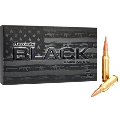 Hornady Black 6mm Creedmoor 105 Grain HPBT 20Rds 81396