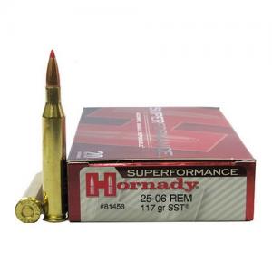 Hornady 81453 25-06 117 SSTSF 20rds 090255814538