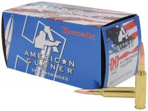 Hornady American Gunner 140 Grain BTHP Brass 6.5 Creedmoor 50Rds 090255814828