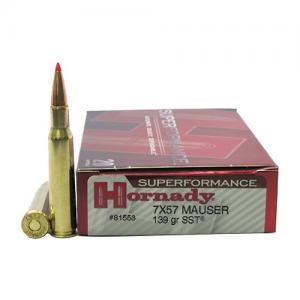 Hornady 81553 7X57MM 139 SST SF 20rds 090255815535