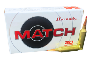 Hornady Match 22 Creedmoor 80 Grain Extemely Low Drag 83411 090255834116