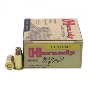 Hornady Custom .380ACP 90GR XTP 25rd 90102