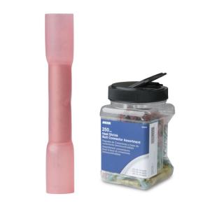 Ancor 22-18 AWG Heat Shrink Butt Connector - 250-Pieces - Jar, 309001 091887988321