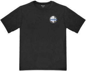 ASP Blue Line T-shirt, Sport Tek, Large, Black, 09608