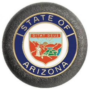 ASP State Seal Logo Cap, Brass - Arizona 54142