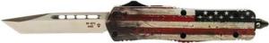 Templar Knife Small Otf Wood Us Flag 3.5'' Silver Tanto SWUS232