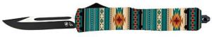 Templar Knife Slim Otf Teal Saddle Blanket 3.1'' Black Dp MSBT331
