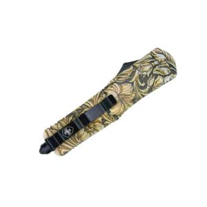 Templar Knife Gen II Saddle Tan OTF Drop Point Black 2.69" M-SDC-33-1 