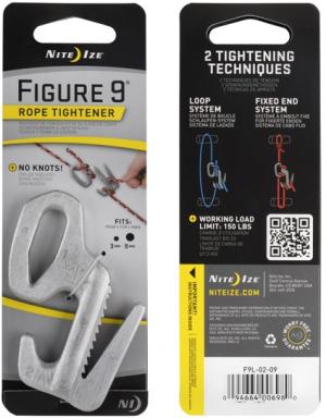NiteIze Figure 9 Rope Tightener Large | Aluminum | LAPoliceGear.com F9L_000