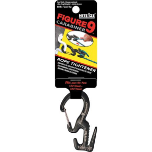 Nite Ize Figure 9 Carabiner Small - Black C9S-02-01
