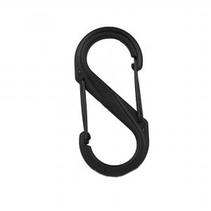 Nite Ize S-Biner Plastic Size #4 - Black/Black Gates SBP4-03-01BG