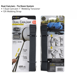 Nite Ize Dual CamJam&reg; Tie Down System - 12' CJD12-09-R3