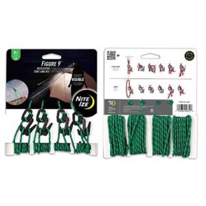 Nite Ize Figure 9 Tent Line Kit w/Rope Tighteners and Cords - F9T4-03-01 F9SP014R3