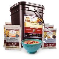 Wise Emergency Food Supply Grab &amp;amp; Go Breakfast Bucket, 120 Servings 094922068538