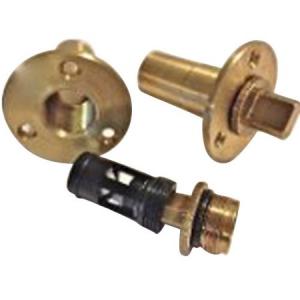 Boat Wise Universal 1-Way Drain Plug - Brass 094922263575