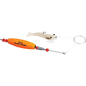 D.O.A. Lures Deadly Combo Prerigged Jigging Device - cigar 097834623130