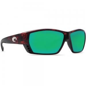 Costa Tuna Alley Tortoise Frame Sunglasses w/Green Mirror 580P Lenses 06S9009-90090862 06S9009-90090862