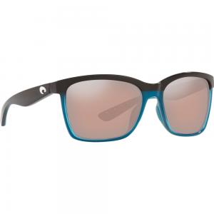 Costa Anaa Sea Glass Frame Ocearch Sunglasses w/Copper Silver Mirror 580P Lenses 06S9053-90530955