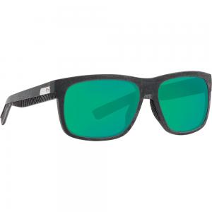 Costa Baffin Polarized Glass Sunglasses - Black/Green - Standard 61410586