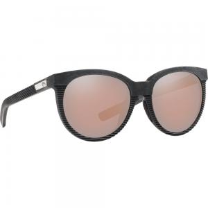 Costa Untangled Victoria Net Gray w/Black Rubber Sunglasses w/Copper Silver Mirror 580G Lenses 06S9031-90310256 06S9031-90310256