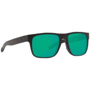Costa Spearo Blackout Frame Sunglasses w/Green Mirror 580G Lenses 06S9008-90081356