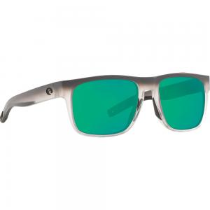Costa Spearo Ocearch Matte Fog Gray Sunglasses w/Green Mirror 580G Lenses 06S9008-90082756