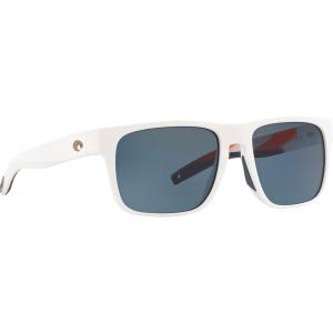 Costa Spearo Matte USA White Frame Sunglasses w/Gray 580P Lenses 06S9008-90082956