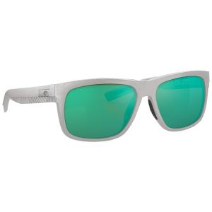 Costa Baffin Net Light Grey Frame Sunglasses w/Green Mirror 580G Lenses 06S9030-90300658 06S9030-90300658