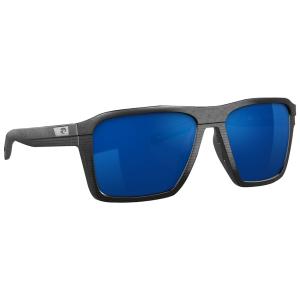 Costa Del Mar Antille 580G Glass Polarized Sunglasses - Net Black/Blue Mirror - Standard 60595351