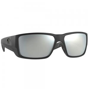 Costa Blackfin Pro Matte Black Sunglasses w/Gray Silver Mirror 580G Lenses 06S9078-90780460