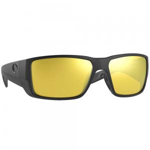 Costa Blackfin Pro Matte Black Sunglasses w/Sunrise Silver Mirror 580G Lenses 06S9078-90780560 06S9078-90780560