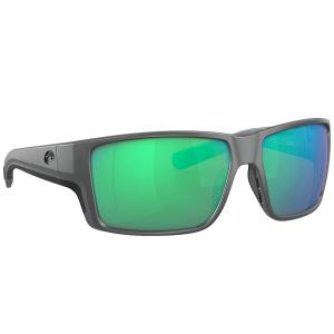 Costa Reefton Pro Gray Sunglasses w/Green Mirror 580G Lenses 06S9080-90800863 06S9080-90800863