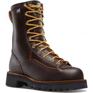 Danner Rain Forest 8in Boots, Brown, 9.5EE, 10600-9-5EE