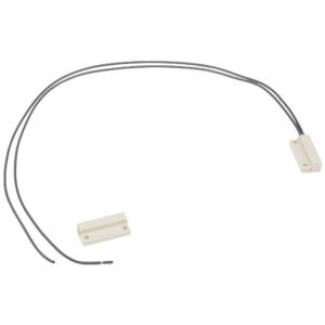 Lippert Kwikee Miniature Rectangle Door Switch Kit, White, 374198