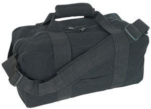 Fox Outdoor Canvas Gear Bag 12x24in, Black 099598413101 4131BLACK