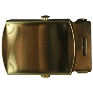 Fox Outdoor Web Belt Buckles, Genuine Brass - Roller, 44-02 BRASS