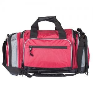 Fox Outdoor Covert-Carry Sport Duffel, Burgundy - Grey Trim, 54-183