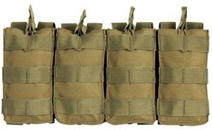 Fox Outdoor M4 120-Round Quick Deploy Pouch, Coyote 099598566845 099598566845