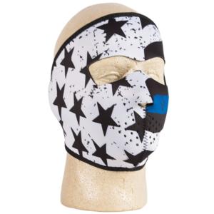 Fox Outdoor Neoprene Thermal Face Mask - Police Thin Blue Line, 72-64821