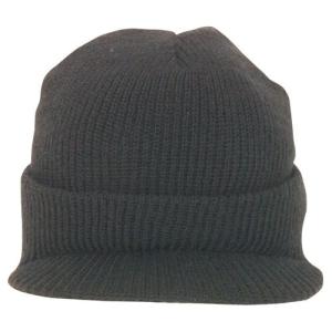 Fox Outdoor GI Wool Jeep Cap, Black, 70-11 BLACK 7011BLACK