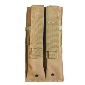 Fox Outdoor Dual MP 5 Mag Pouch, Coyote, 57-6528