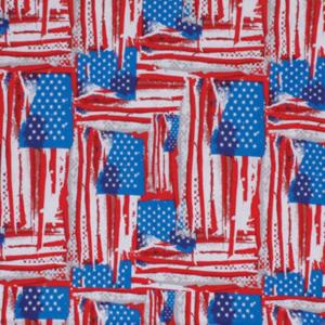 Fox Outdoor Cotton Bandanna, Patriotic American Flag, 83-093