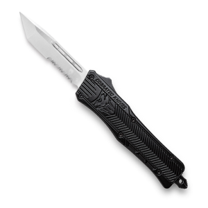 CobraTec CTK-1 OTF Knife - 2.75" Serrated Tanto with Nylon Sheath SBCTK-1STS