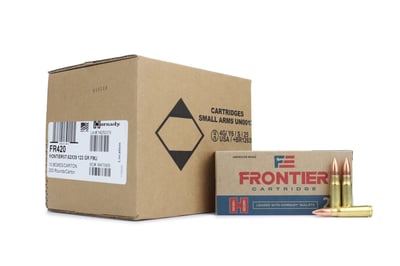 Frontier FR420 7.62x39mm 123gr FMJ Rifle Ammunition - 200 rd case 10090255729525