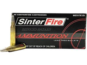 SinterFire Reduced Hazard Ammunition 223 Remington 55 Grain Frangible Round Nose Lead Free - 206360