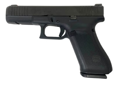 Glock 17 9mm Gen5 1x 17 Rd Mag Black Ameriglo Bold Sights Used Police Trade In 