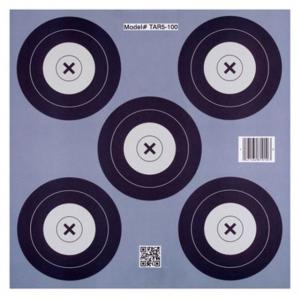30-06 Outdoors Paper Archery Target, 5-spot, 17x17in, 100ct, TAR5-100 TAR5100