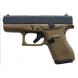 Glock 42 Pistol .380 ACP 3.26in 6rd Flat Dark Earth Cerakote UI-42507-01-FDE